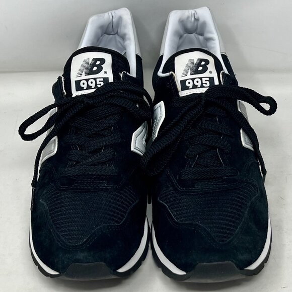 New Balance Classic Mens 995 MC995CHB Black White Running Shoe USA 9.5 - NEW - Picture 3 of 15